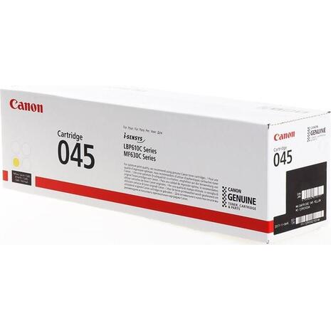 Toner εκτυπωτή Canon CRG-045Y Yellow - 1.3K Pgs 1239C002